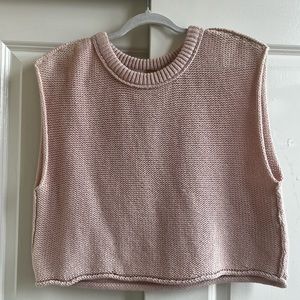 Free people knitted sweater vest